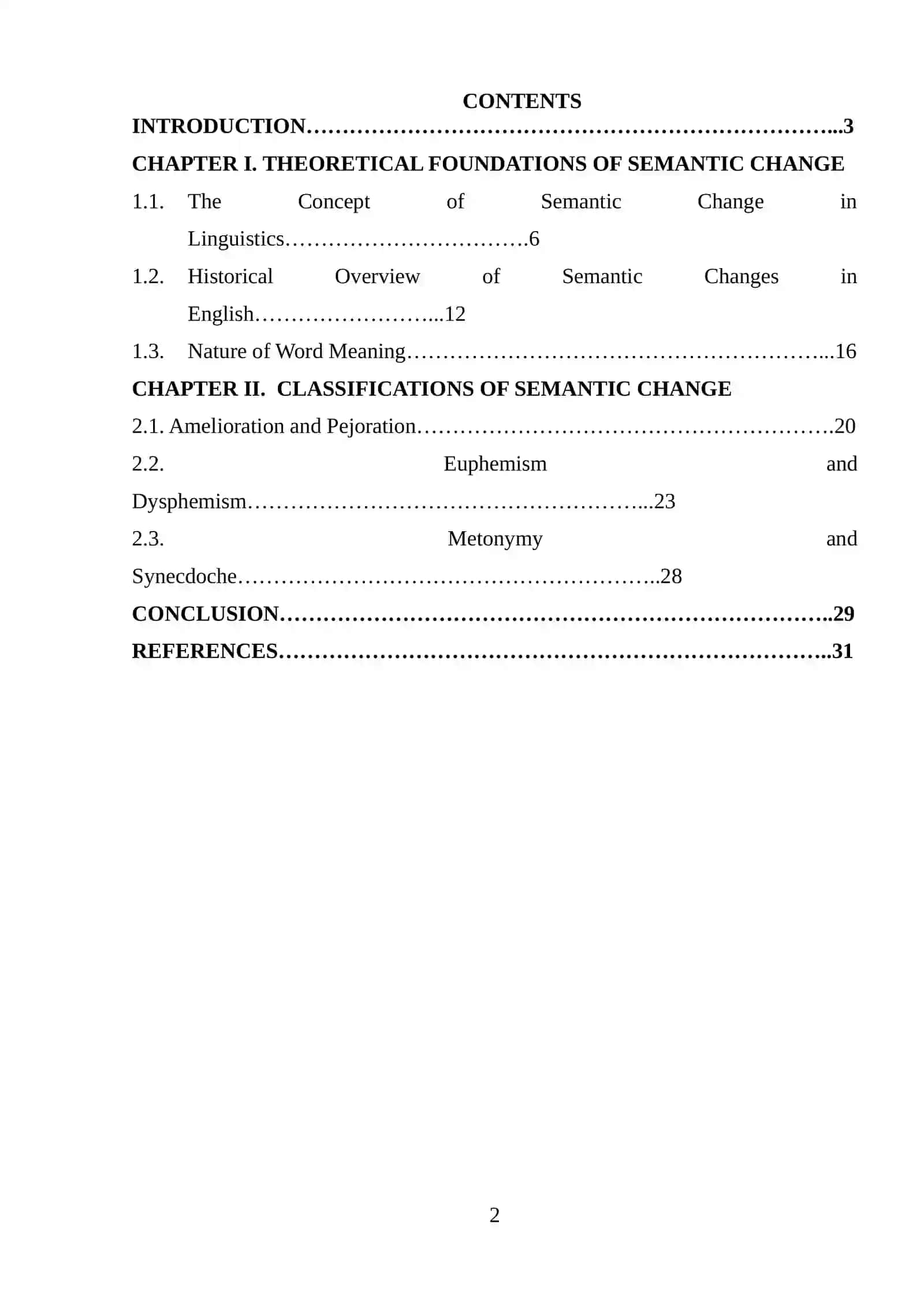 MAVZU: WAYS OF CHANGING THE MEANING OF WORDS IN ENGLISH 2
