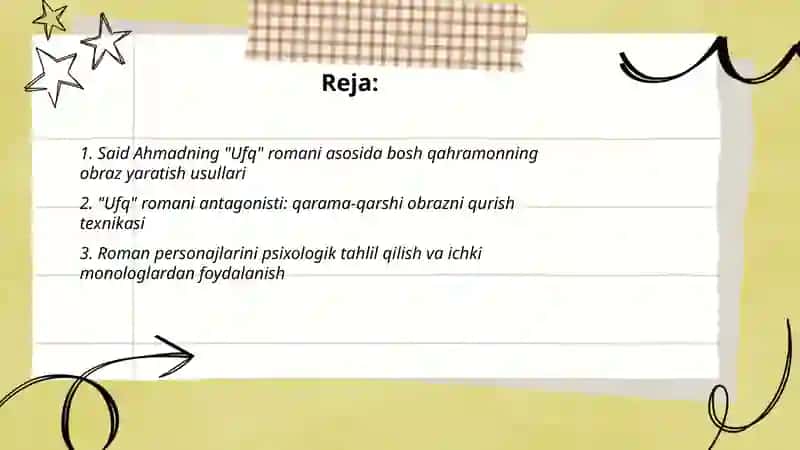 "Ufq" romani 2