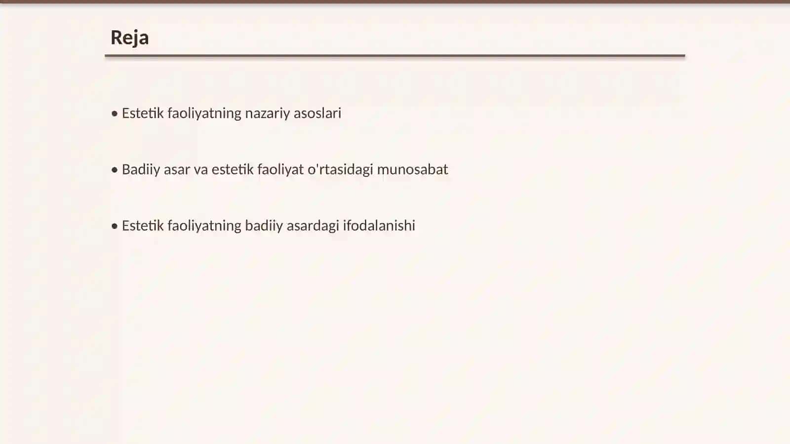 Badiiy asarda estetik faoliyat tushunchasi 2