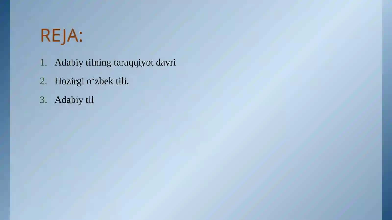 Adabiy tilning taraqqiyot davri 2