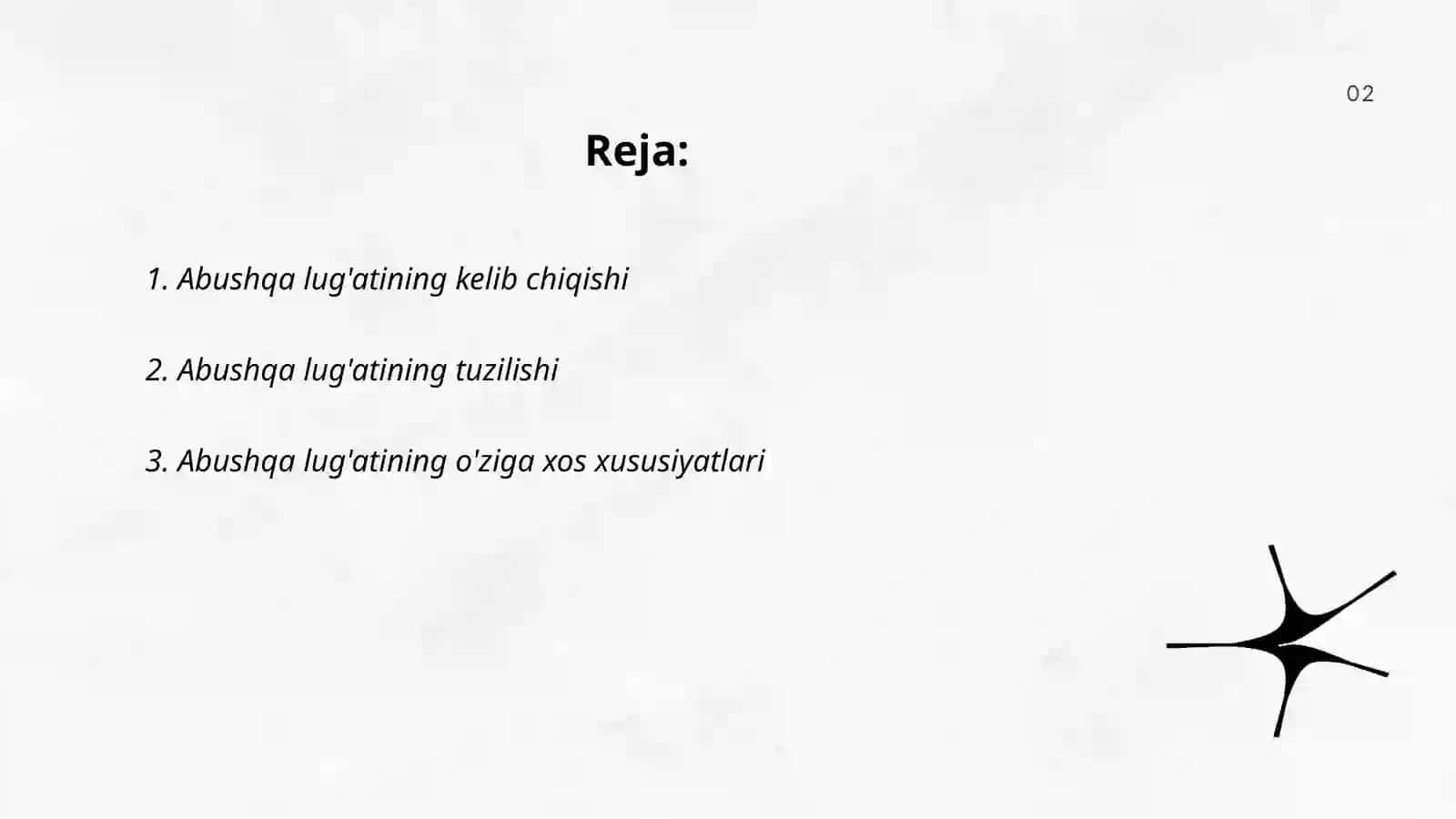 Abushqa lug'ati 2