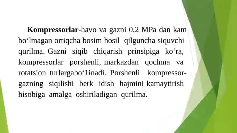 Gaz fazali jarayonlar reaktorlari 2