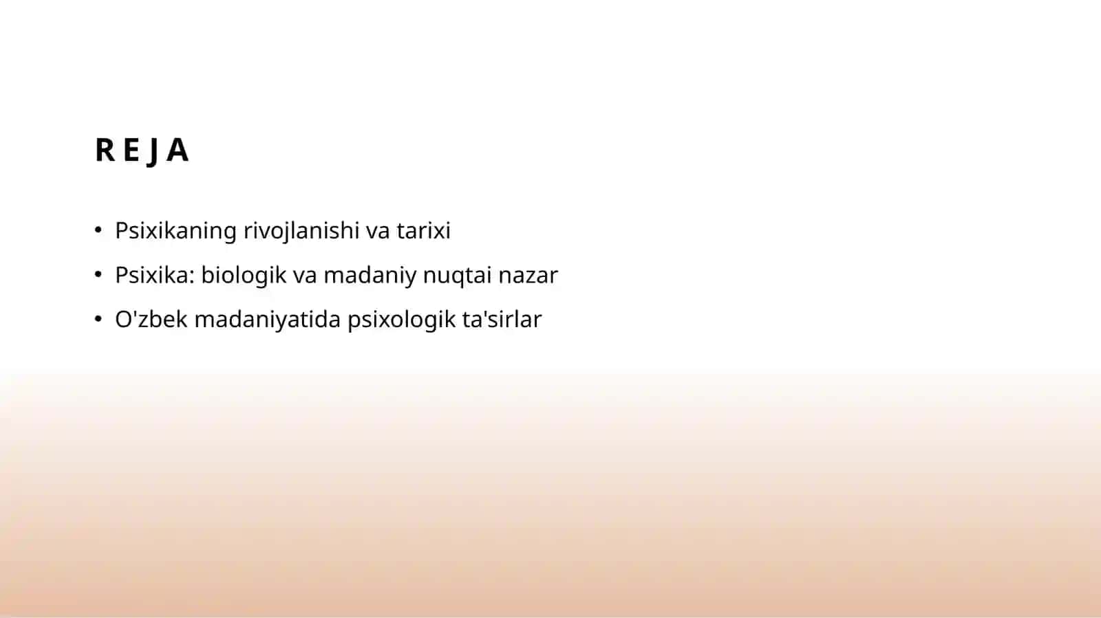 Psixikaning evolyutsiasi vavujudga kelishi 2