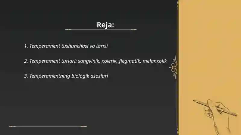 Temperament 2