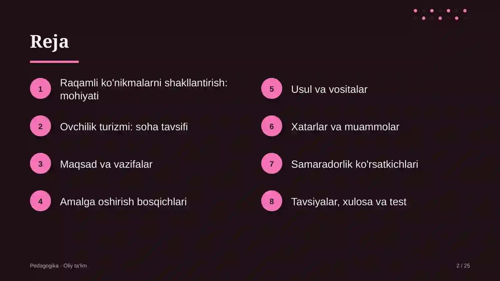 ovchilik turizmida raqamli ko'nikmalarni shakllantirish 5035 2