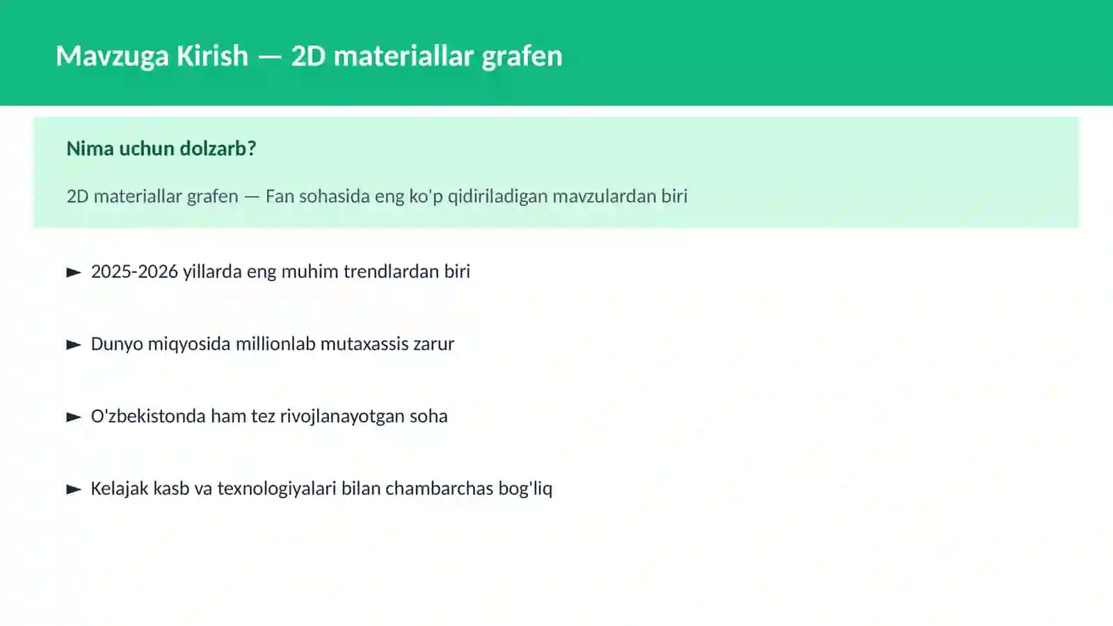 2D materiallar grafen 2