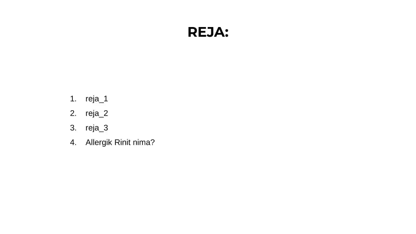 Allergik rinit 2