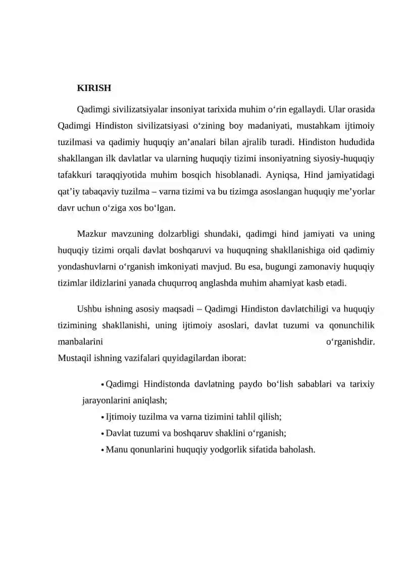 Qadimgi Hindiston davlati va huquqi 2
