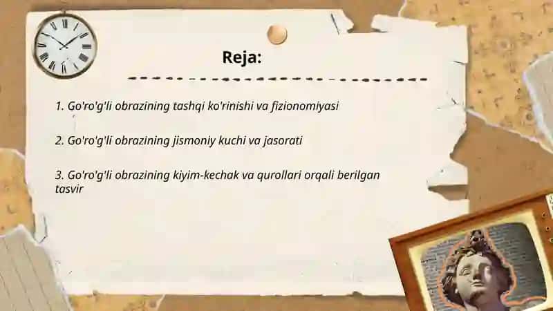 Go'ro'g'li obraziga tarif 2