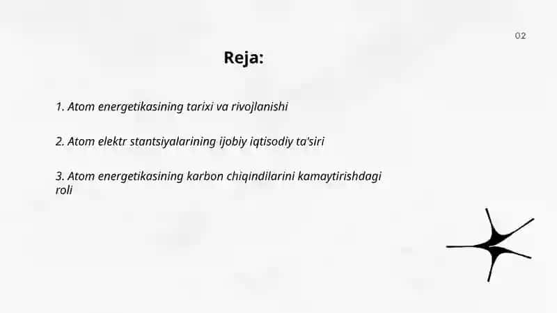 Atom energetikasi uning insoniyatga foydali va zararli oqibatlari 2
