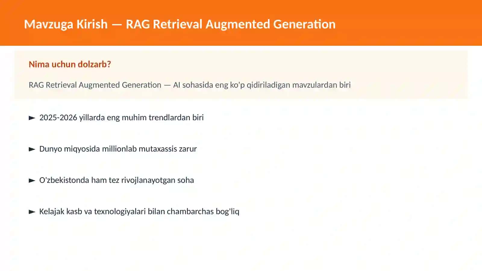RAG Retrieval Augmented Generation 2