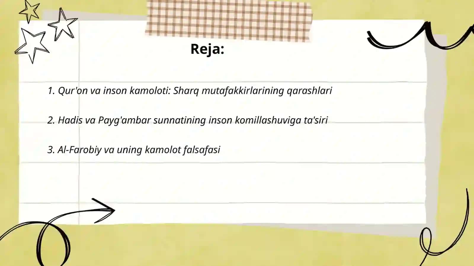 Sharq mutafakkirlaring islom dinning inson kamolatiga ta'siri haqidagi g'oyalari 2