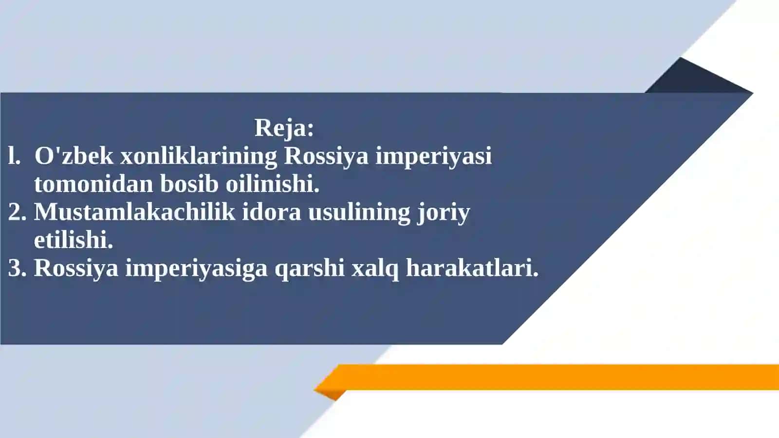 Xonliklarni Rossiya imperiyasi tomonidan bosibolinishi 2