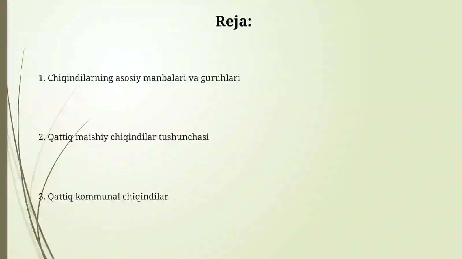 Qattiq kommunal chiqindilar tushunchasi 2