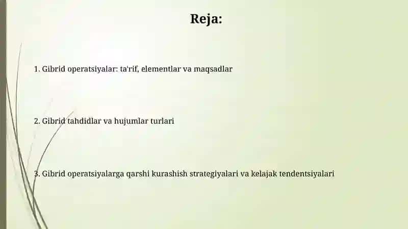 Gibrid operatsiyalar 2