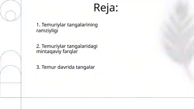 Temuriylar davri tangalari 2