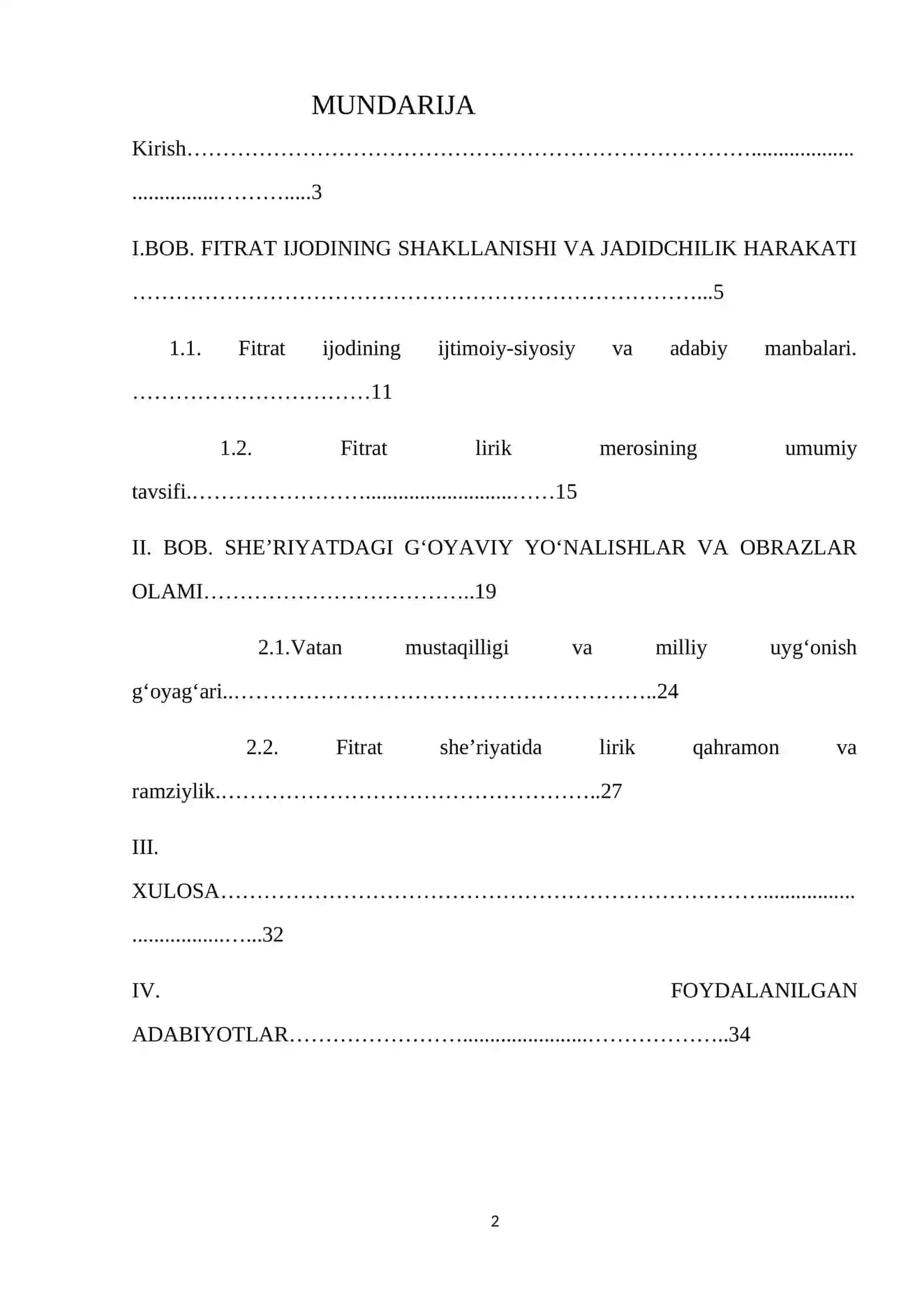 Fitrat sheʼriyatining badiiy-gʻoyaviy xususiyatlari 2