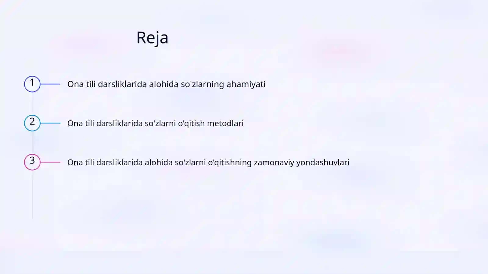 Ona tili darsliklarida alohida so'zlarning o'qitilishi 2