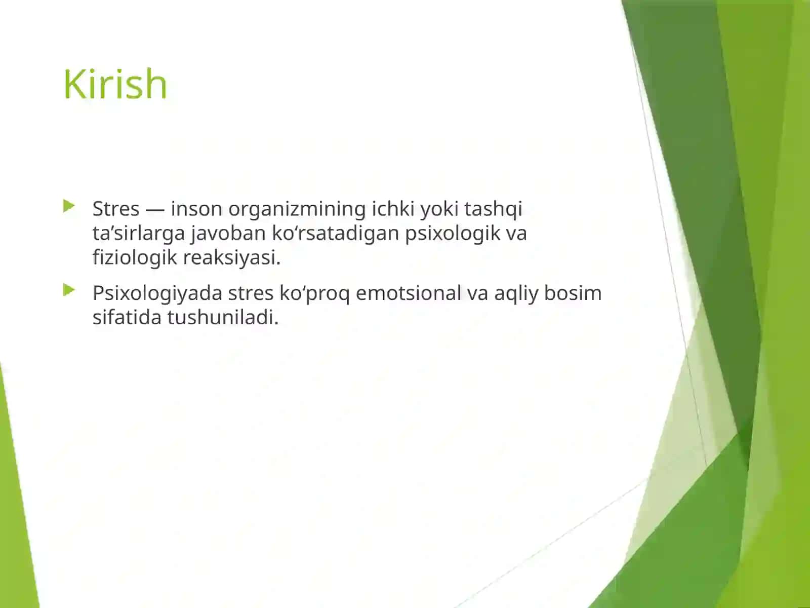 Stres psixologiyasi 2