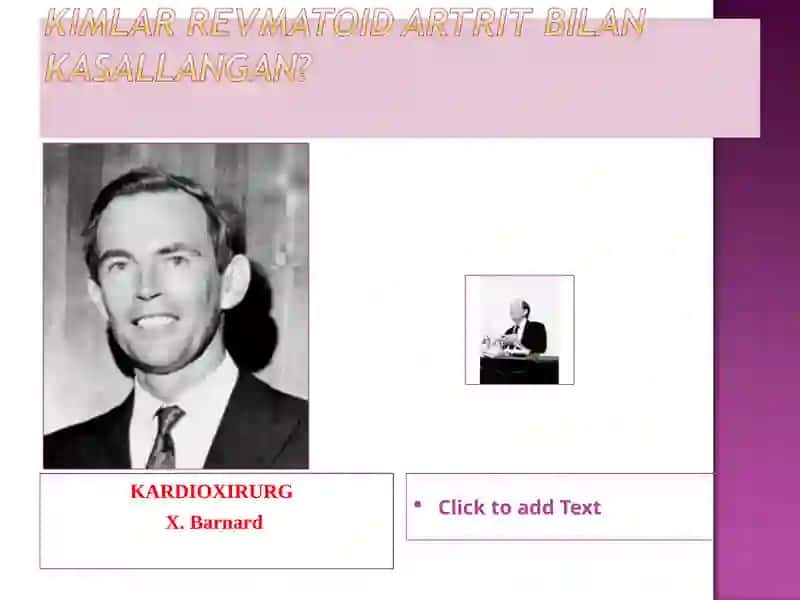 REVМATOID ARTRIT(klinikasi,diagnostikasi,davolash usullari) 2