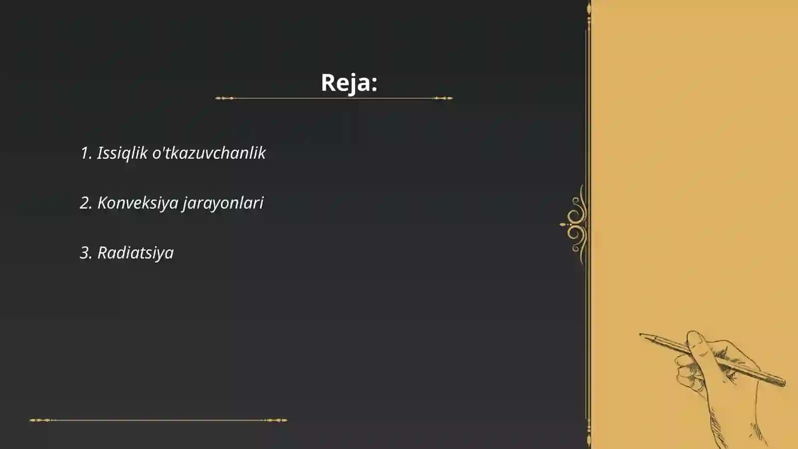 Pisixik jarayonlar turlari 2