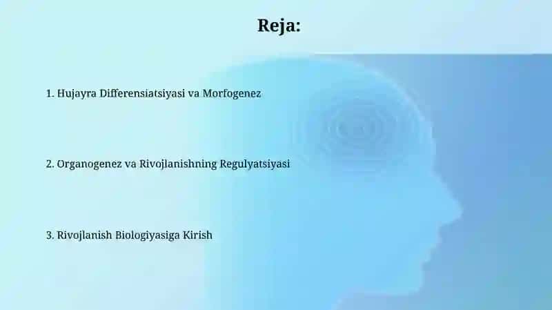 Rivojlanish Biologiyasi 2