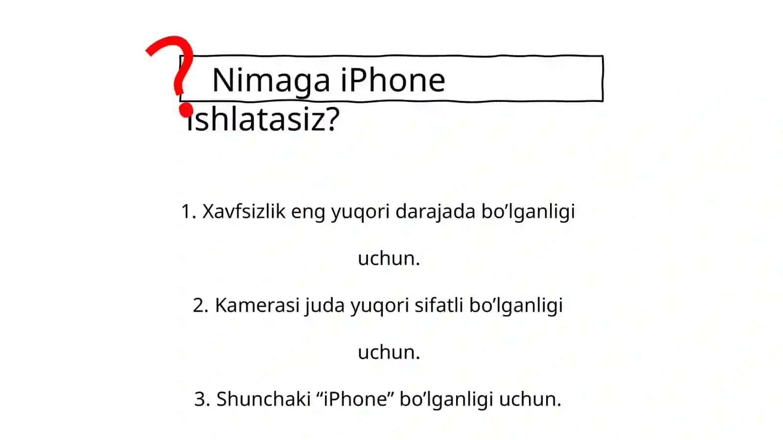 iPhone marketing 2