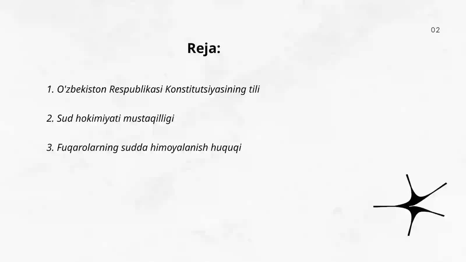 O'zbekiston Respublikasi Konstitutsiyasi 2