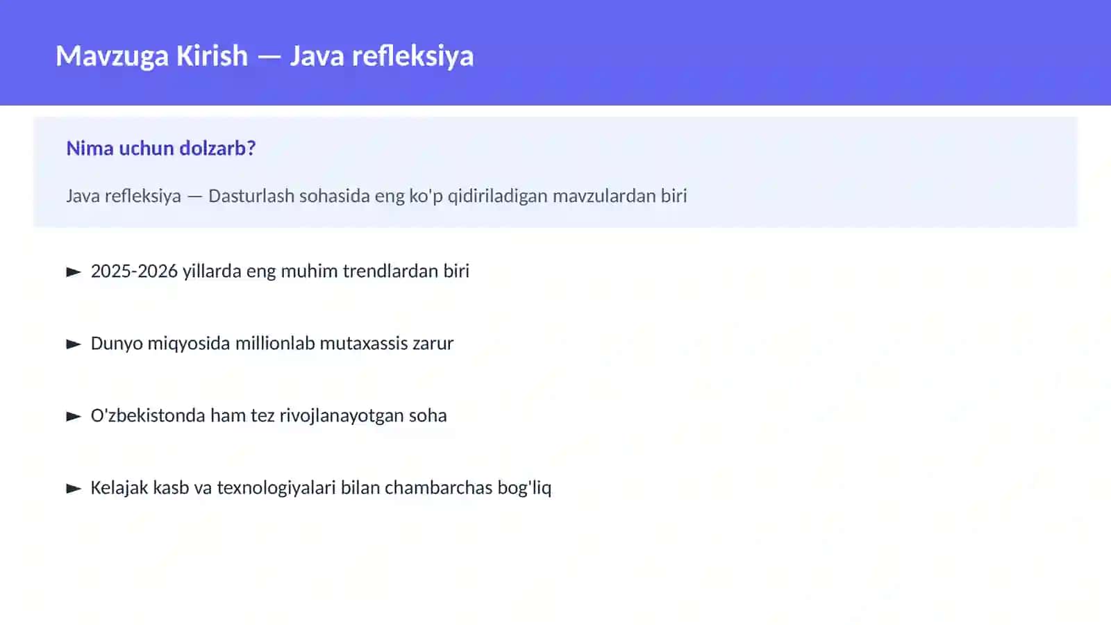 Java refleksiya 2