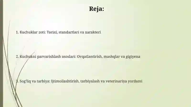 Kuch va uni tarbiyalashning asoslari 2