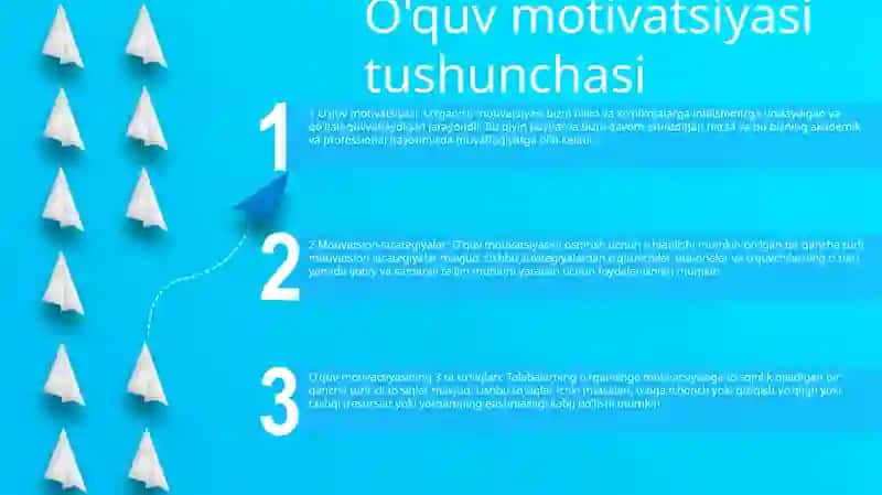 Ta'lim Jarayonida O'Quv Motivatsiyasi Va Uni Boshqarish Muammosi 2
