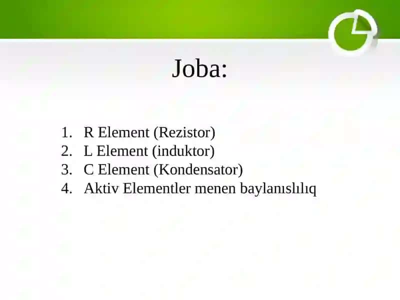 R Element (Rezistor) 2