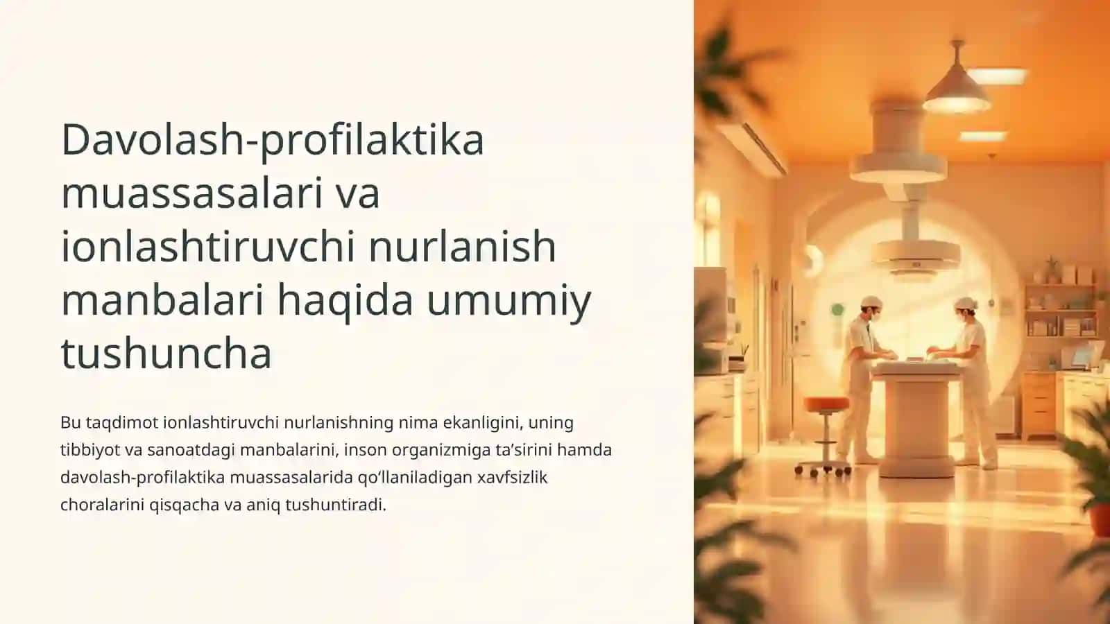 DPMlarda INMlardan foydalanilganda dozimetrik va radiometrik nazorat oʻtkazishning asoslari 2