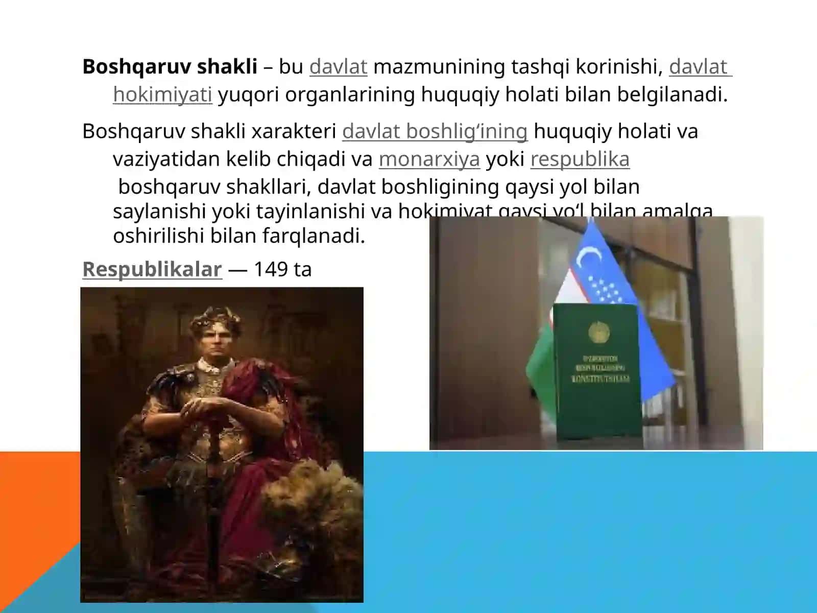 MUtlaq monarxiyashakli dagi davlat boshqaruvi 2