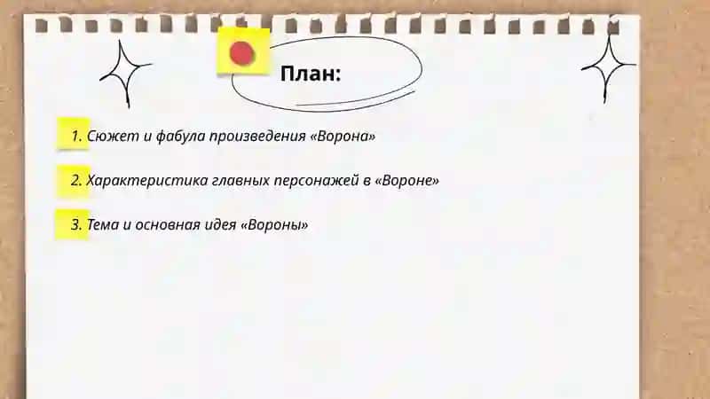 Произведения Чехова "Ворона" 2