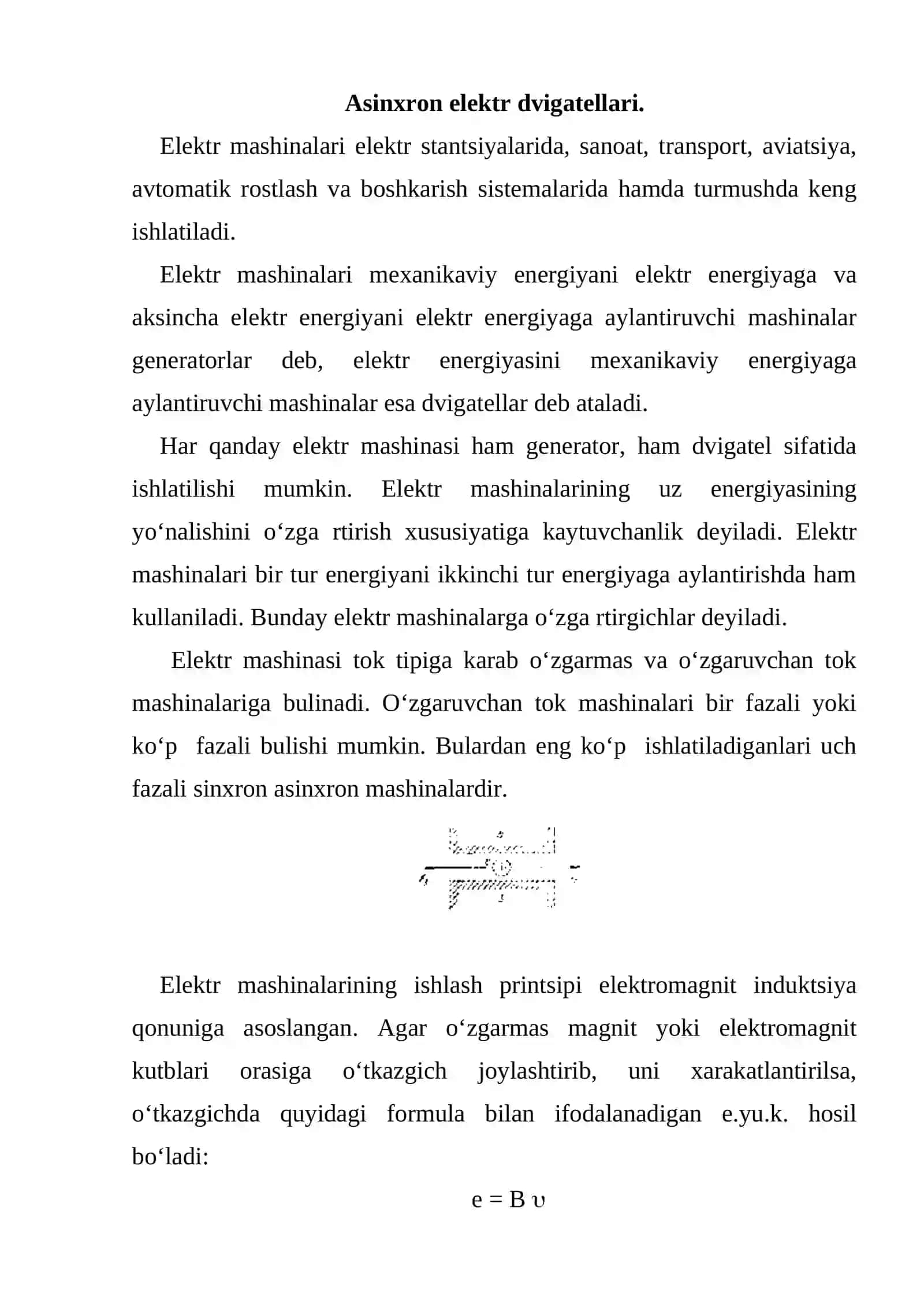O‘zgaruvchan tok elektr mashinalari 2