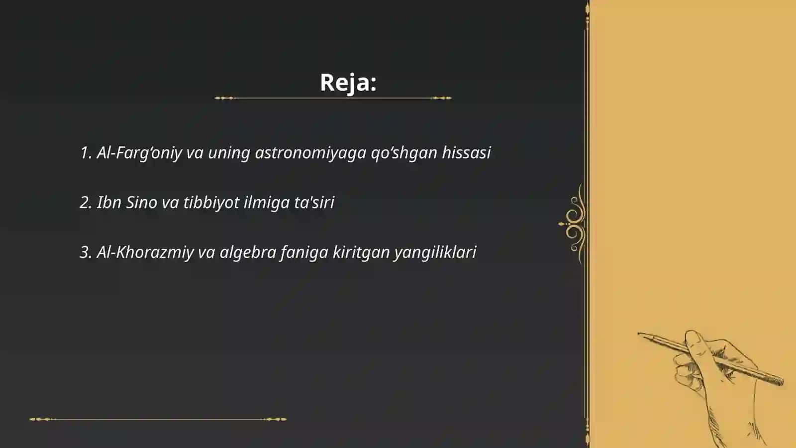 Al-Farg‘oniy va uning astronomiyaga qo‘shgan hissasi 2