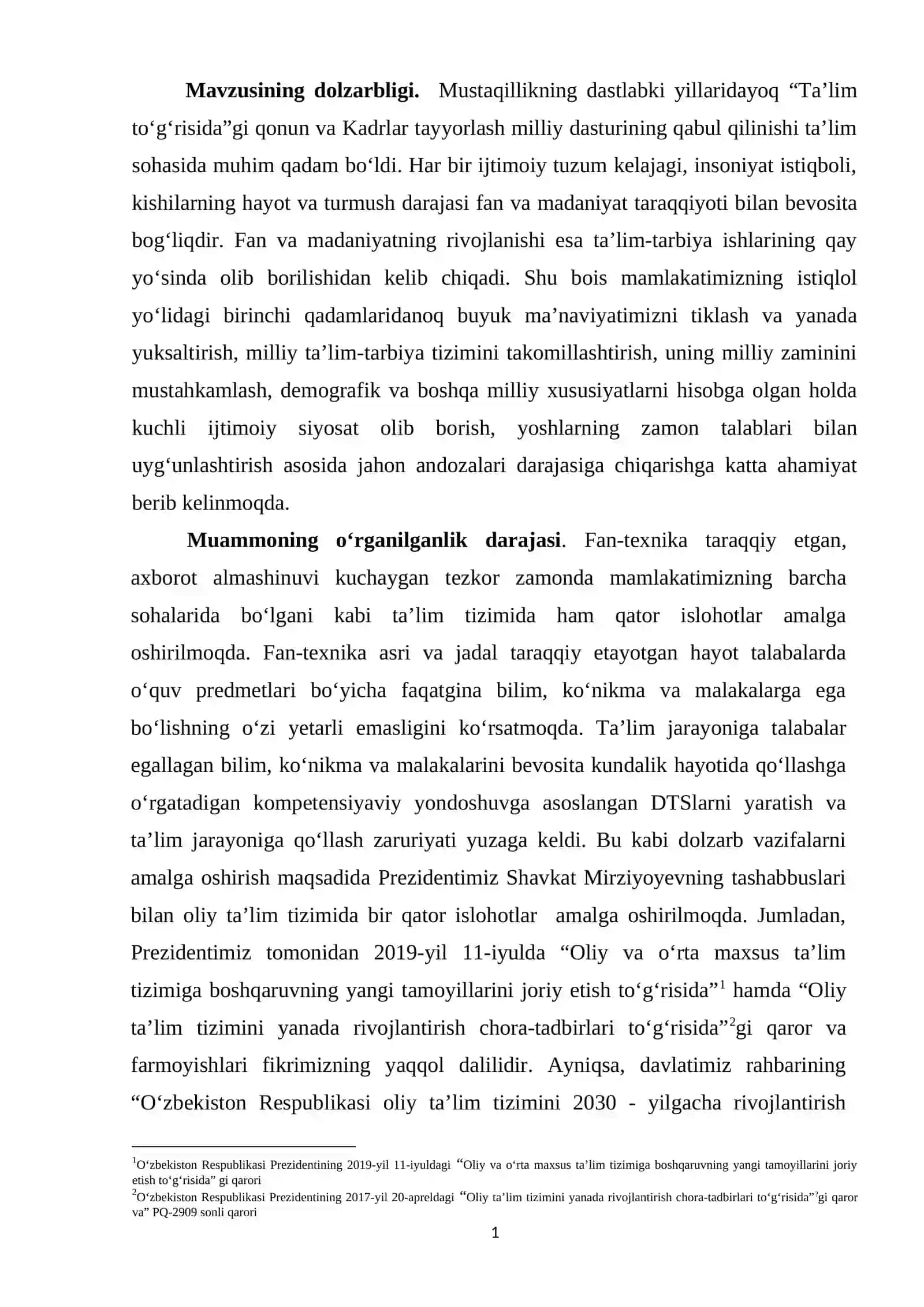 O`ZBEK TILIDA SO`Z TURKUMLARINI O`QITISHNING AMALIY ASOSLARI VA 4K 2