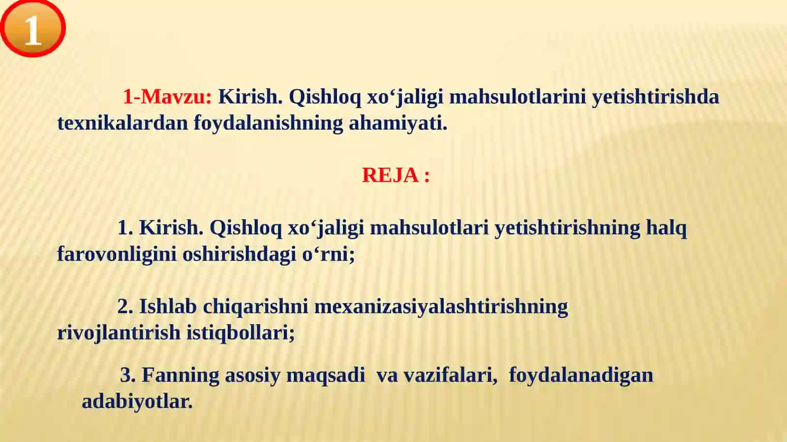 Qishloq xo‘jaligi texnikalaridan foydalanish va texnik servis 2