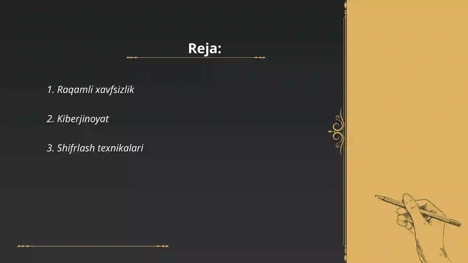 Raqamli qal'a 2