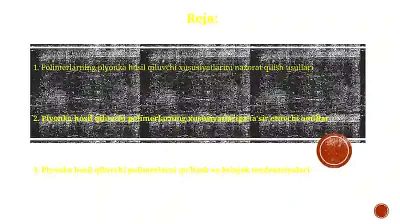 Tola hosil qiluvchi polimerlar xossalarini boshqarish usullari 2