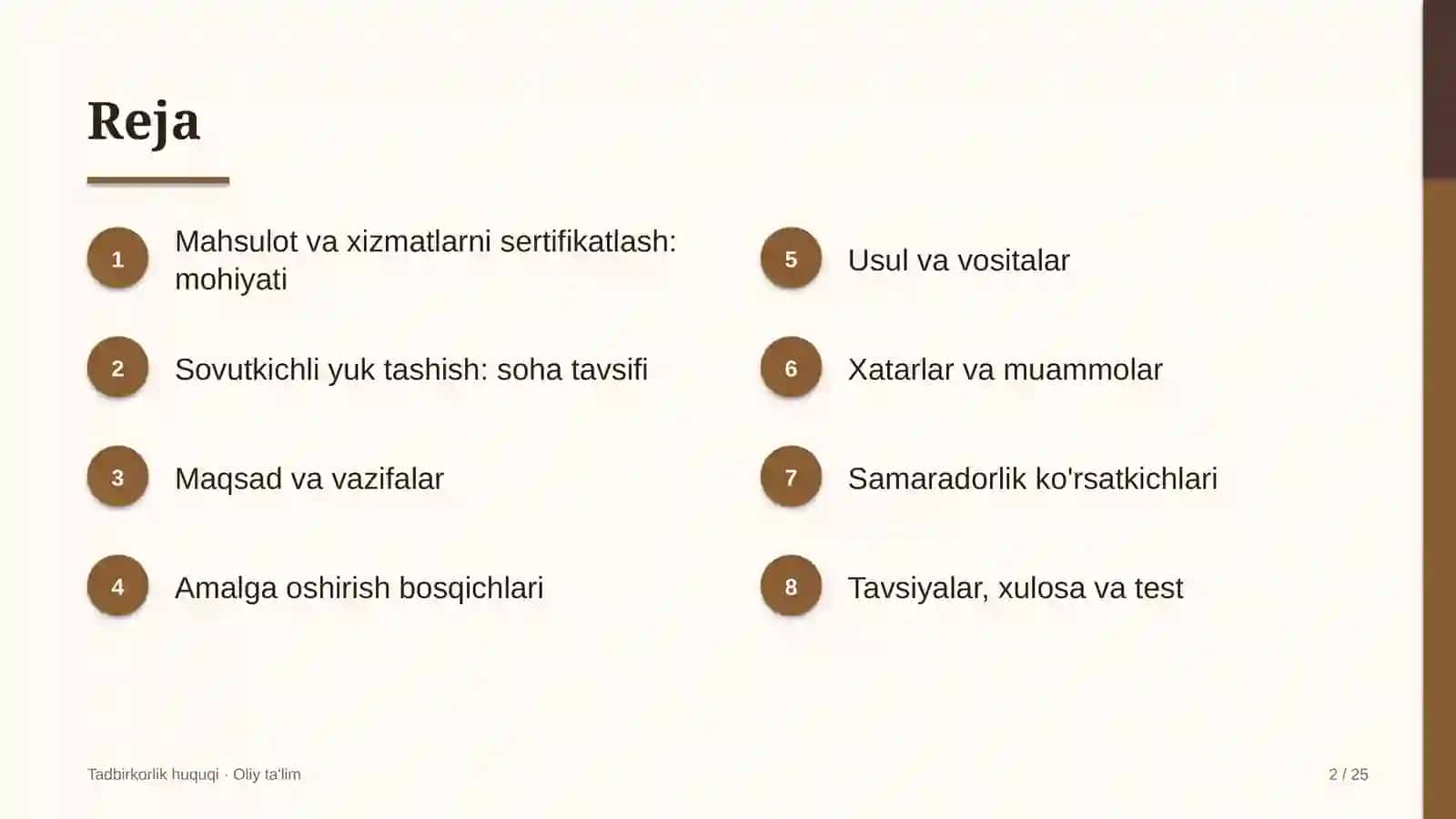 sovutkichli yuk tashishda mahsulot va xizmatlarni sertifikatlash 9715 2