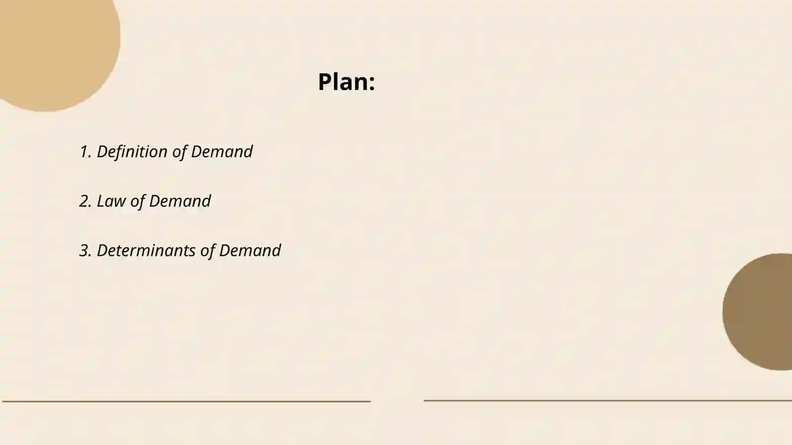 What is demand 2