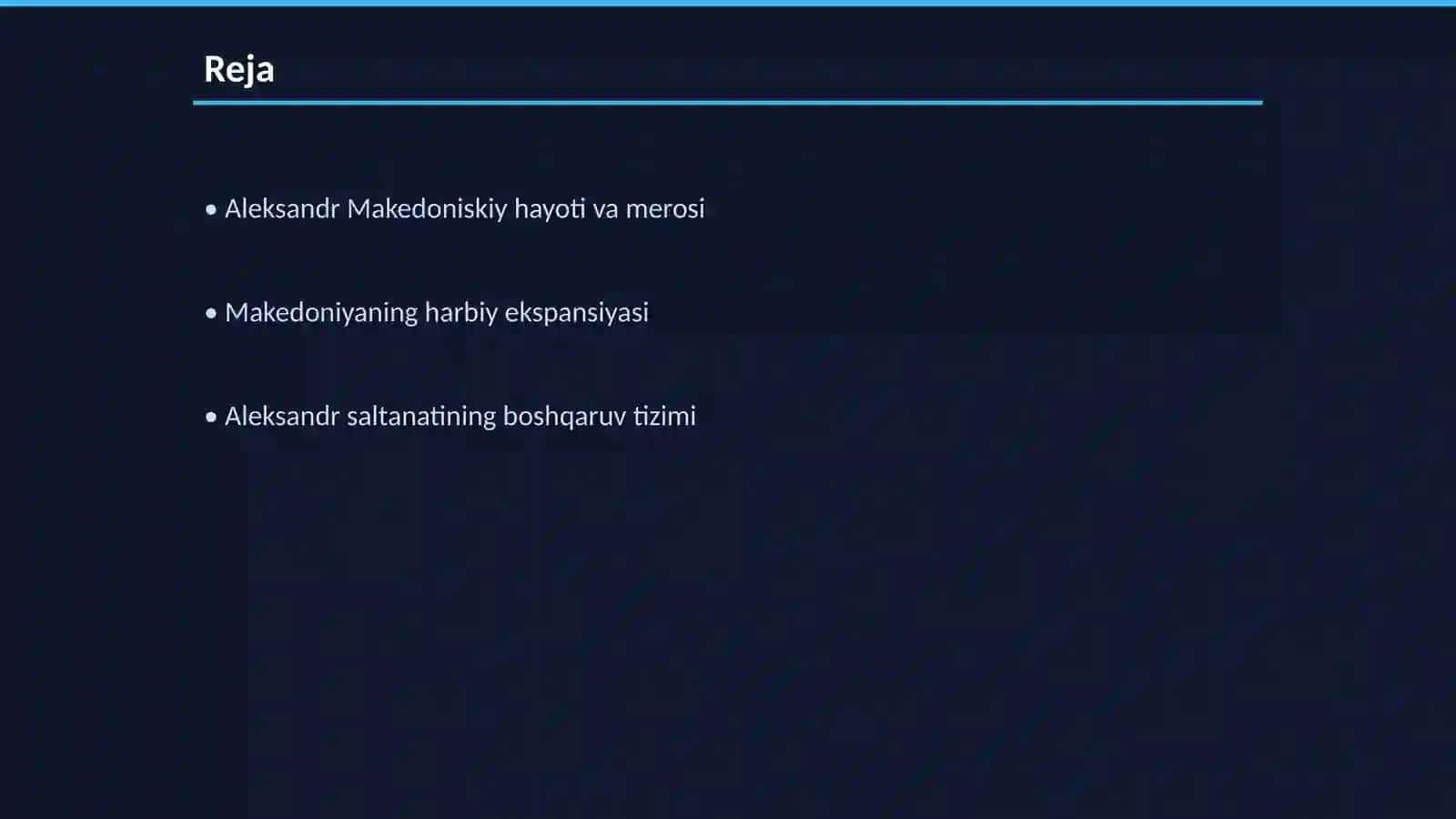 Aleksandr Makedoniskiy saltanati 2