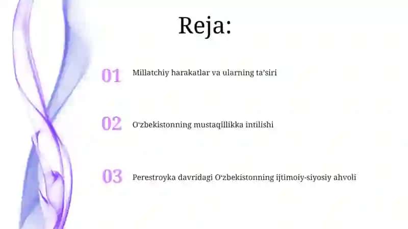 Oʻzbekistondagi ijtihodiy va siyosiy jarayonlar 2