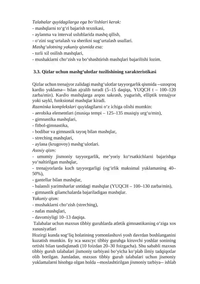 Atletizmning jismoniy tarbiyasi 2