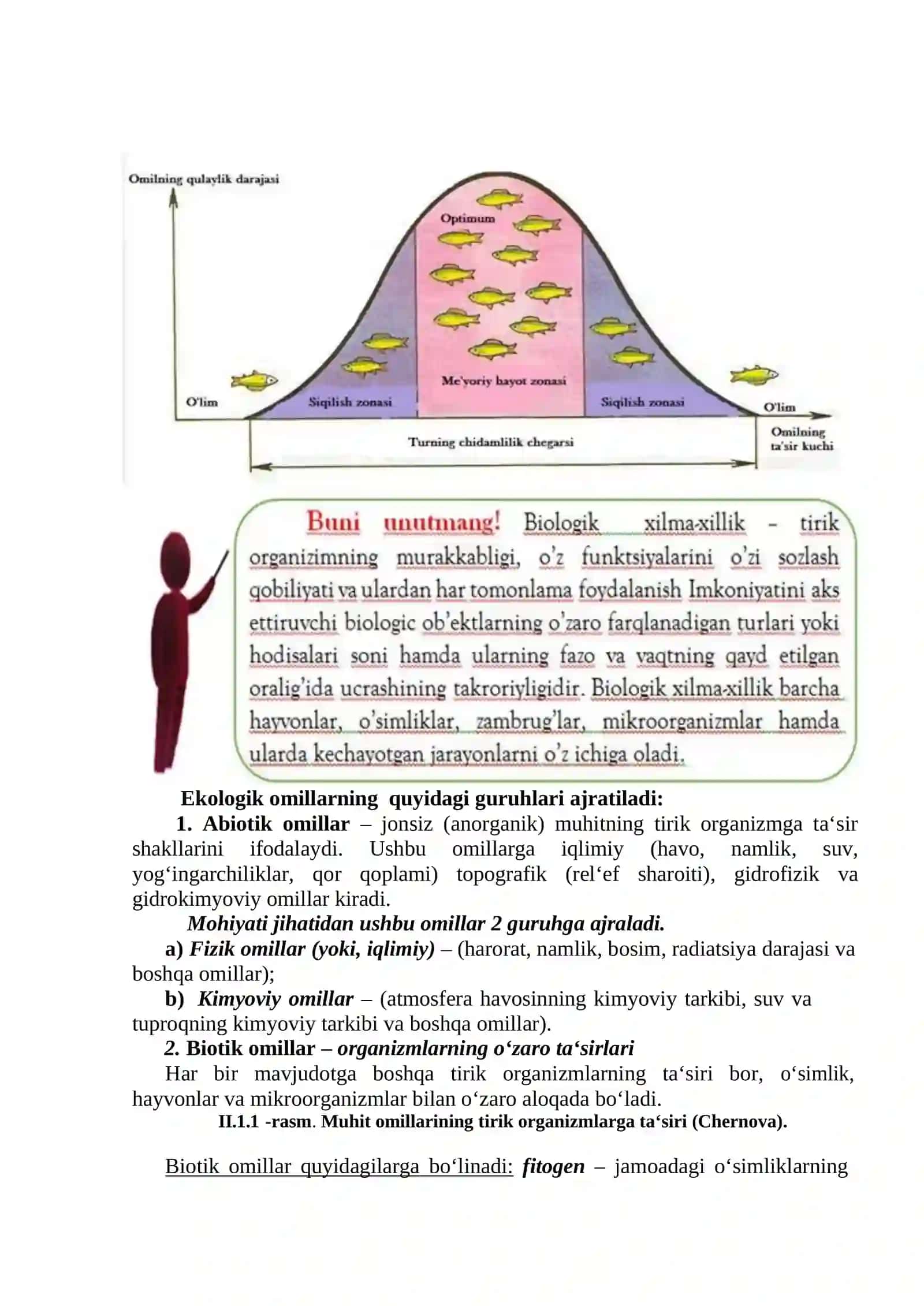 Ekologik omillar va qonuniyatlar 2