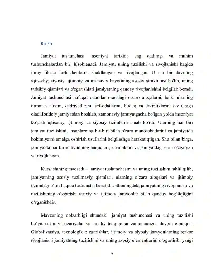 Jamiyat tushunchasi va uning tuzulishi 2