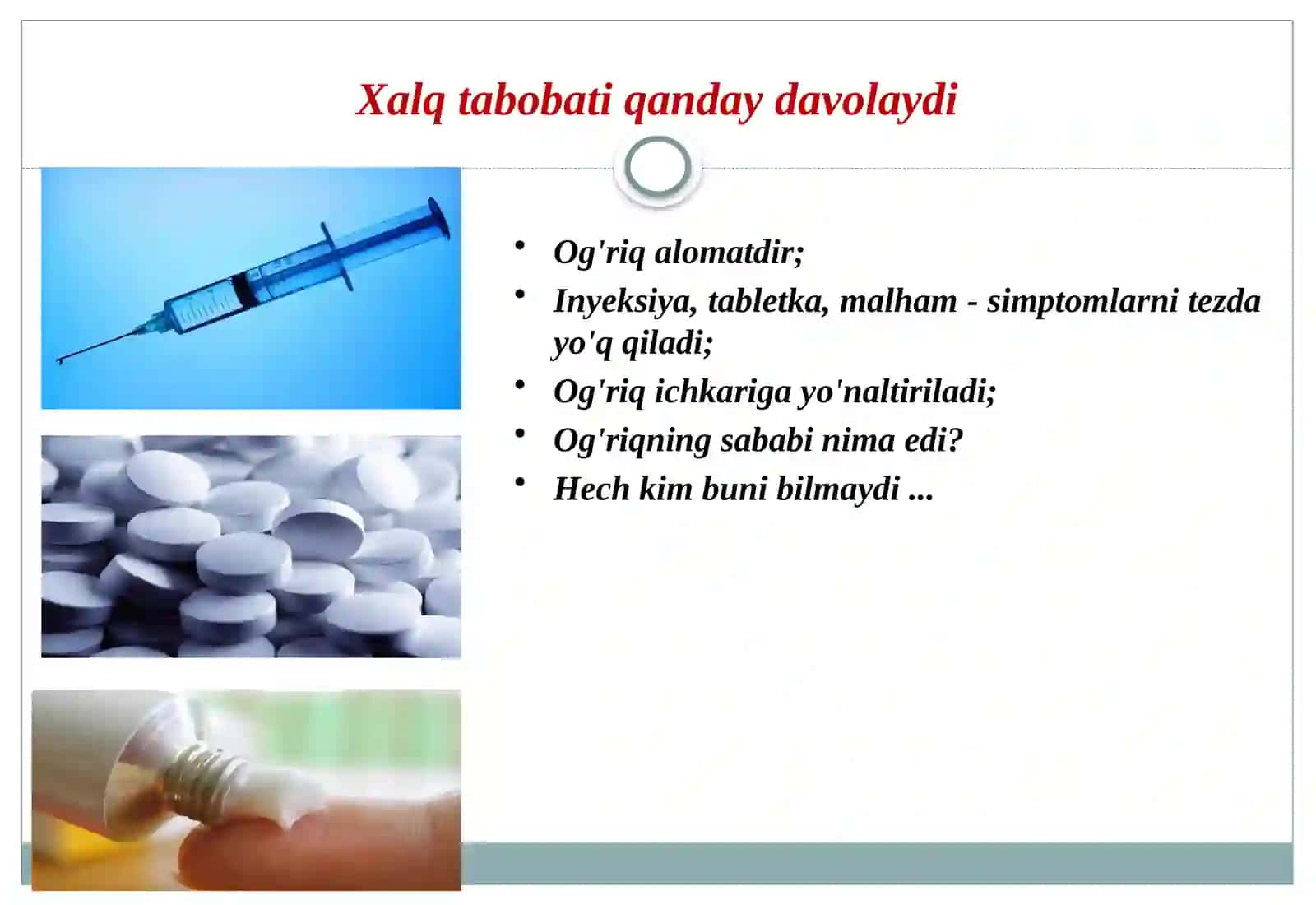 Xalq tabobatida davolash usullari 2