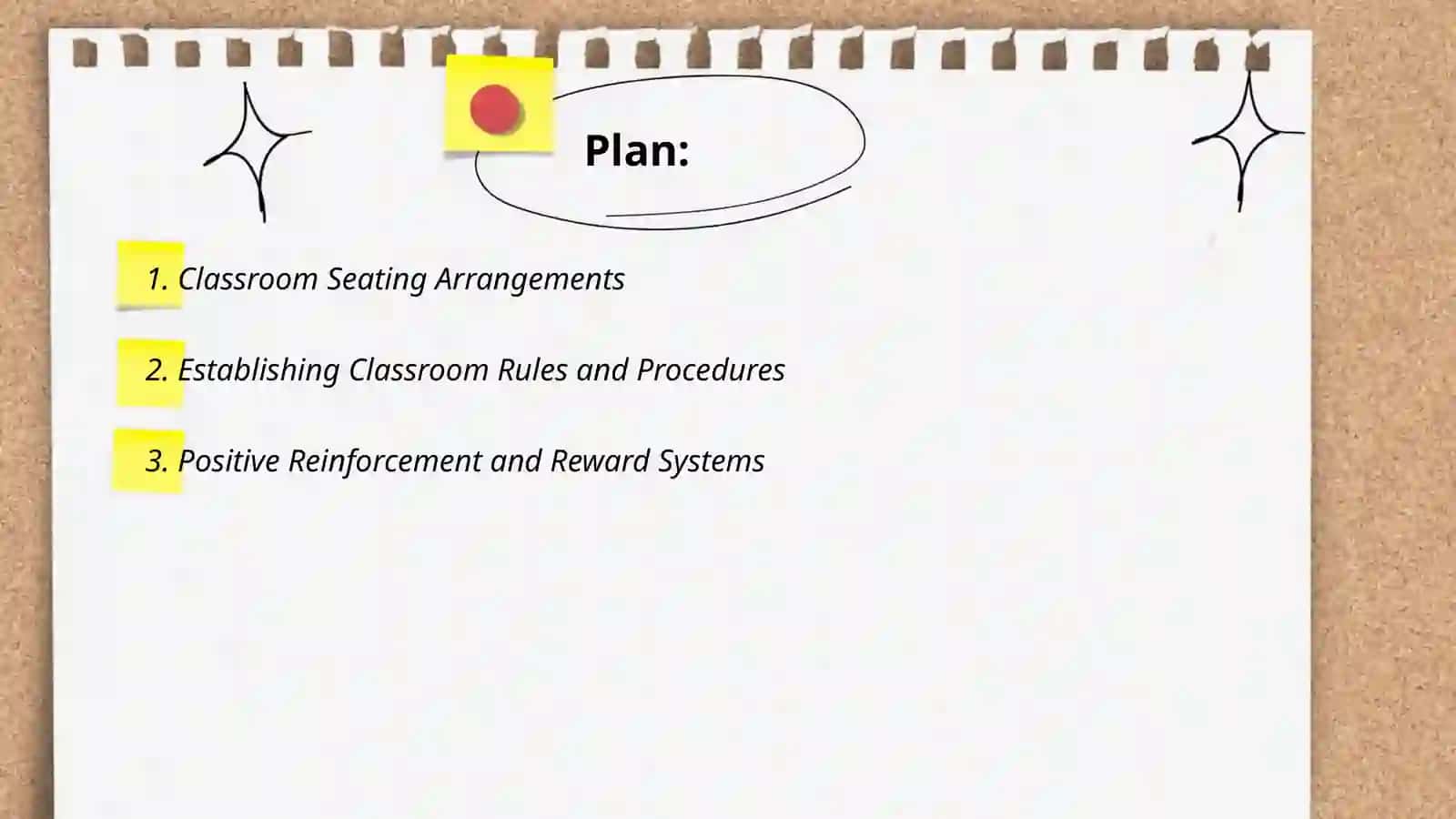 Classroom management and techniques 2